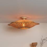 GOOD & MOJO taklampa Madura, Ø 60 cm, brun, bambu E27