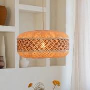 GOOD & MOJO hänglampa Langkawi, brun Ø 50 cm, bambu E27