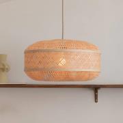 GOOD & MOJO hänglampa Langkawi, natur Ø 50 cm, bambu E27