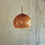 FRANDSEN Hänglampa Ball Glass, cappucino, Ø 25 cm