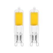 Arcchio LED-stiftlampa, G9, 2,2W, 2700K, set om 2
