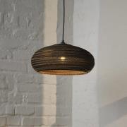 OSRAM Hänglampa DROP, brun, Ø 40 cm, wellpapp, E27