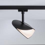 Paulmann URail-skenespot Alejandro svart 3.000K dimbar