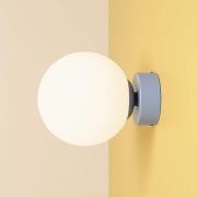 ALDEX Vägglampa Joel, blå/vit, 1 lampa