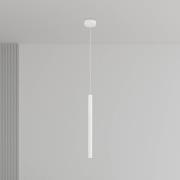Argon LED-hänglampa Rulo, beige, stål, Ø 3,2 cm