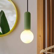 OSRAM hänglampa Decor Concrete Mic, grön, betong, G9