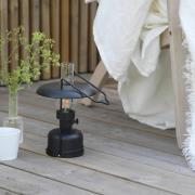 Markslöjd LED-batteridriven bordlampa Fanos, svart, dimbar, IP44