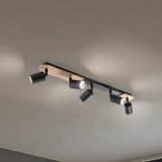 TK Lighting Takspotlight Cover Wood, 5 lampor