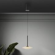 Paul Neuhaus LED-hänglampa Elipsa, 1 lampa, vit/svart