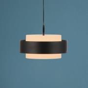 SCHÖNER WOHNEN LED-hänglampa Elmo, svart, 1 lampa, 3000 K