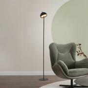 SCHÖNER WOHNEN LED-batteridriven golvlampa Bellies, svart, IP54