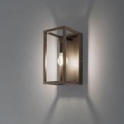 Luminex Vägglampa Frame, titanguld, höjd 30 cm, stål