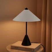 Lindby bordslampa Norvik, höjd 35 cm, svart/grå, metall