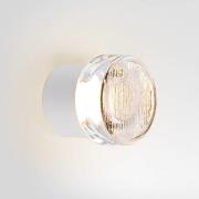 MARSET LED-utomhusvägglampa ROC MINI, vit, IP65, TRIAC