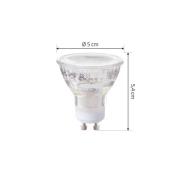 Arcchio LED-lampa GU10 2,5W 4000K 450lm glas set om 2