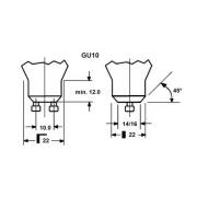 Sylvania LED-lampa SUPERIA RETRO ES50 GU10 4,8 W 930 450 lm 36°