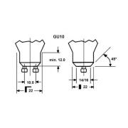 Sylvania LED-lampa SUPERIA RETRO ES50 GU10 3,7 W 930 345 lm 36°