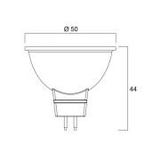 Sylvania LED-lampa SUPERIA RETRO GU5.3 MR16 6,1W 830 621lm dimbar