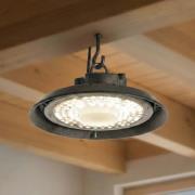 PRIOS LED-spotlight till hallen Maikel, svart, IP65, Highbay