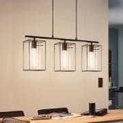 EGLO Pendellampa Loncino med intressanta skärmar