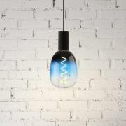 EGLO LED-lampa E27 4W T120 2.000K filament blå dimbar