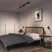 Wever & Ducré Lighting WEVER & DUCRÉ LED-takspotlight Ceno 6.0, svart,...