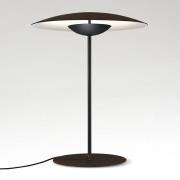 MARSET Ginger M LED-bordslampa Ø42cm wenge/vit