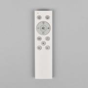 Reality Leuchten LED-taklampa Vono, svart/klar, Ø 40 cm, CCT, RGB-fjär...