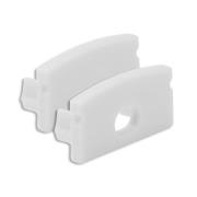 The Light Group SLC profiländlock A1, vit, 2 stycken