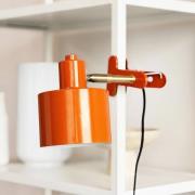 Dyberg Larsen klämlampa Ocean, orange, E14, metall