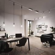 Paulmann URail strömskena, signalvit, längd 1 m, aluminium