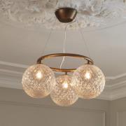 Nuura Aps Nuura ljuskrona Miira 3 Circular, Ø 54 cm, brons/klar