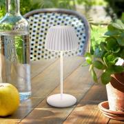 Briloner LED-batteridriven bordslampa Brilo unplugged Riffle, 20 cm, v...