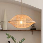 GOOD & MOJO hänglampa Maui, natur, Ø 50 cm, bambu, E27
