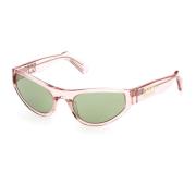 Gcds Stiliga solglasögon i marinblå Pink, Dam