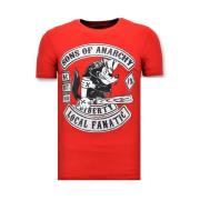 Local Fanatic Exklusiv Män T skjorta med tryck - Sons of Anarchy Print...