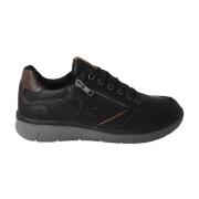 Allrounder Svarta Sneakers med Bruna Accenter Black, Herr