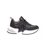 Alexander Smith Marble Eco-Läder Höga Sneakers Black, Dam