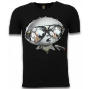 Local Fanatic Stewie Dog - Herr T shirt - 1458Z Black, Herr