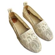 Chloé Pre-owned Pre-owned Spets espadriller Beige, Dam