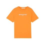 Maison Kitsuné T-Shirts Orange, Herr