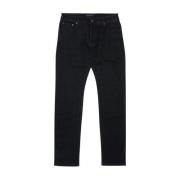 Brooks Brothers Svart 5 ficksjeans Black, Herr