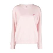 Autry Rosa Tennis Sweatshirt Pink, Dam