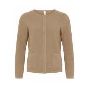 Skovhuus Cardigans Beige, Dam