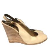 Chloé Pre-owned Pre-owned Sandaler Beige, Dam