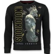 Local Fanatic Notorious Sweater - King Conor Sweater Herr Black, Herr