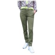 Mason's Jacqueline Curvy Chino Byxor Green, Dam