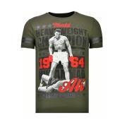 Local Fanatic Greatest Of All Time Ali - T shirt Herr - 13-6215K Green...