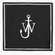 JW Anderson Silke Vinterscarf Black, Herr