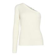 Co'Couture Ecru Tops Beige, Dam